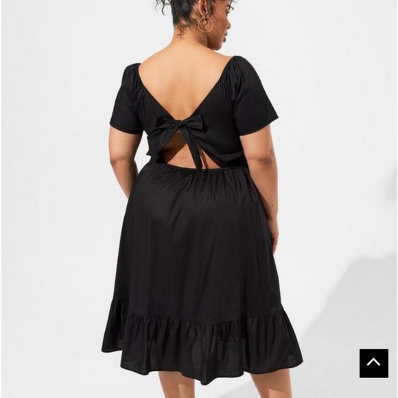 Torrid NWT size 0 /12 poplin dress - Picture 2 of 7